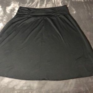 Black skirt